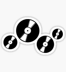 Vinyl records Sticker