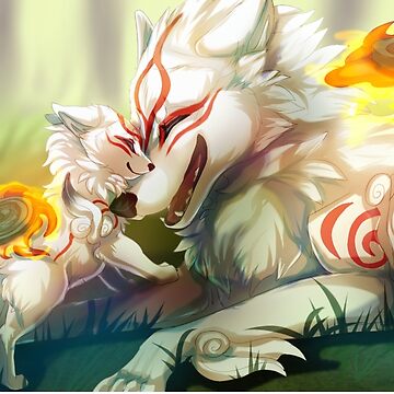 Okami. Amaterasu  Okami, Amaterasu, Anime wolf