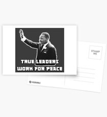 MLK, True Leader Postcards