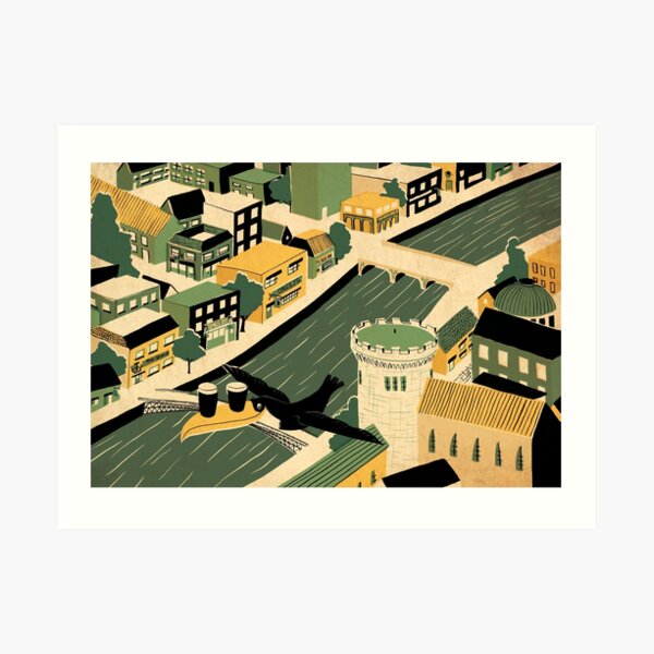 Dublin Art Print