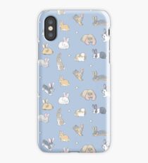 Abundance of buns - blue iPhone Case/Skin