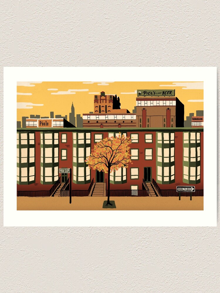 Alternate view of Brooklyn Art Print