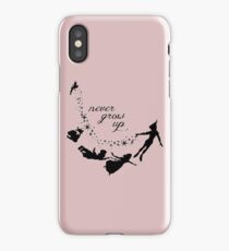 Neverland Never Grow Up iPhone Case