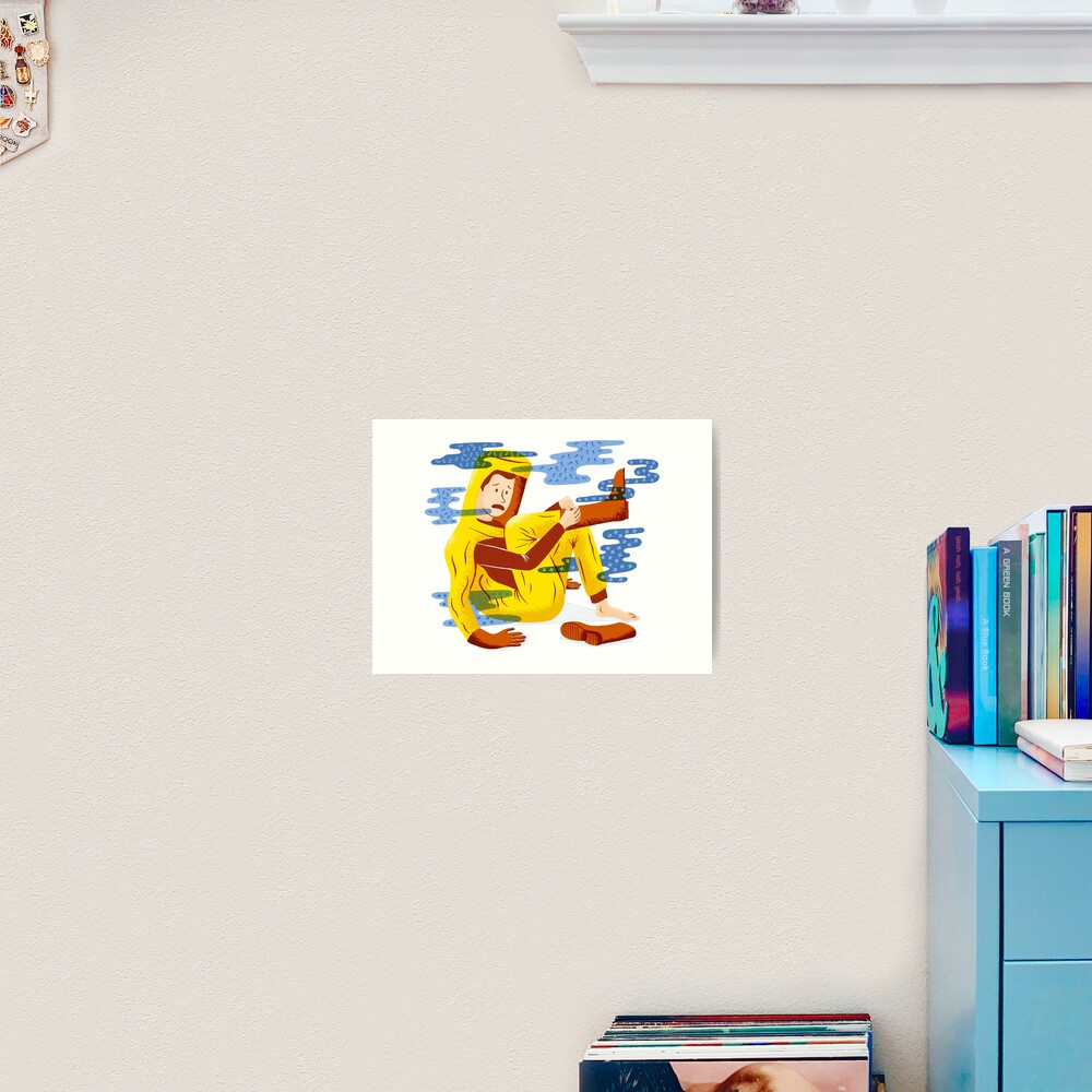 Virus Panic! Art Print