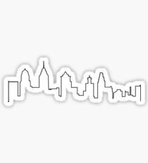 Philly Skyline Sticker