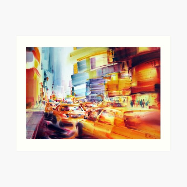 Time Square Art Print