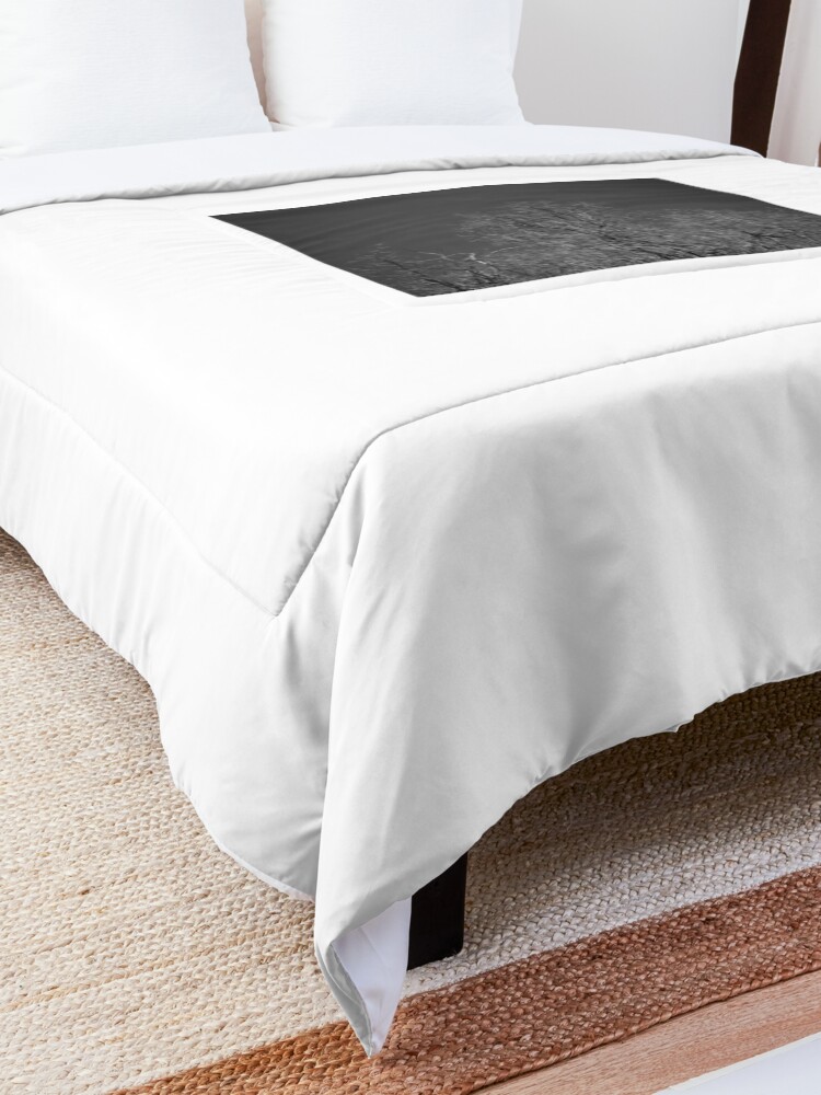 Alternate view of Trees and Sky Comforter