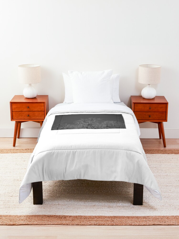 Alternate view of Trees and Sky Comforter
