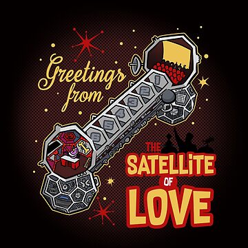Artwork thumbnail, Satellite of Love - MST3K by teeshirtninja