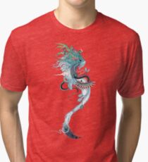 Camiseta de tejido mixto Espíritu de viaje (armiño)