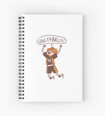 HAIKYUU HINATA SHOUYOU VOLLEYBALLS Spiral Notebook
