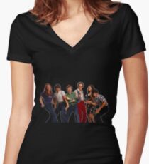 That '70s Show Gang Women's Fitted V-Neck T-Shirt