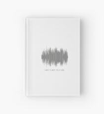 i want to write you a song soundwave Hardcover Journal