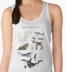 Arctic & Antarctic Animals Women's Tank Top