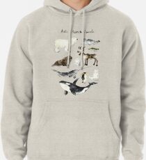 Arktische und antarktische Tiere Hoodie