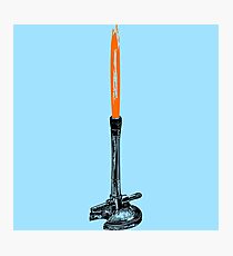 Bunsen Burner Photographic Print