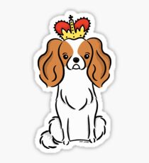 Cavalier King Charles Spaniel Puppy Dog Sticker