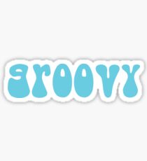 groovy Sticker
