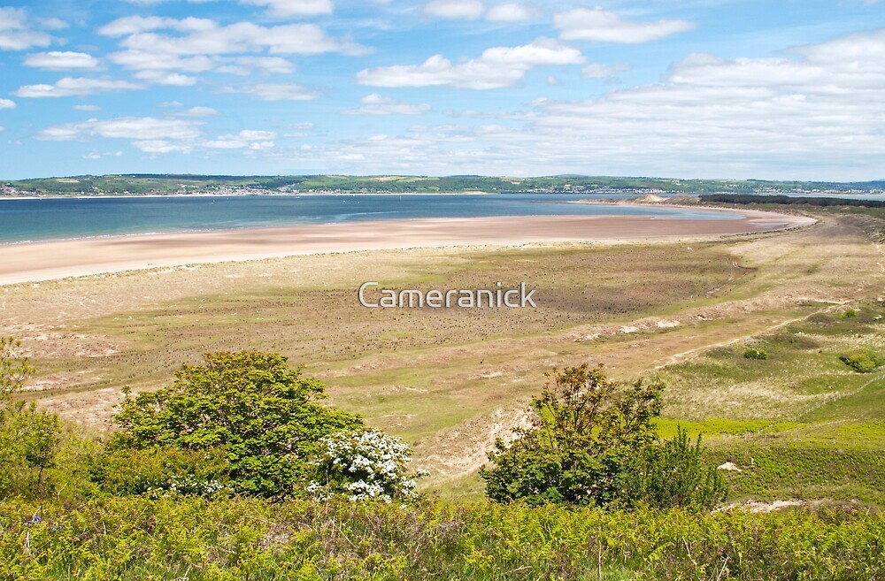 "Whitford Sands on the west side of the Gower peninsula south Wales" by