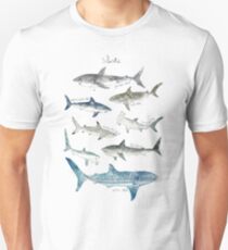 Camiseta unisex Tiburones