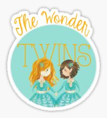 The Wonder Twins Sticker