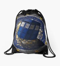 Police Box Drawstring Bag
