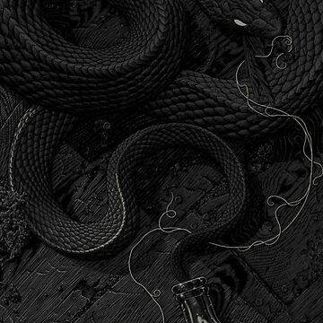 Aesthetic Black Snake Wallpaper Download | MobCup
