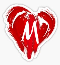 M - GRAFFITI HEART Sticker