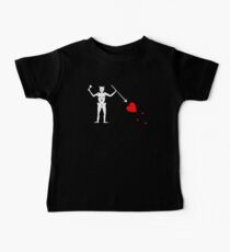 Edward Teach Pirate Flag Baby Tee