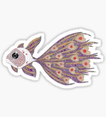 Fish of hearts (original sold) Sticker