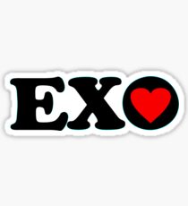 ♥ ☆ Ich liebe EXO Fabulous K-Pop Kleidung & Aufkleber ♪ ♥ Sticker
