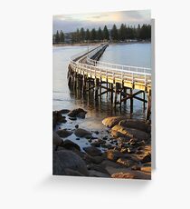 Granite Island Bridge Pt.6 Greeting Card