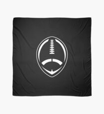White Vector Football Scarf