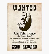 Johnny Ringo wollte Poster Fotodruck