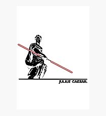 Star Wars: Julius Caesar - Black Ink Photographic Print