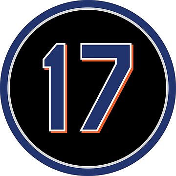 Keith Hernandez #17 Jersey Number Pin for Sale by StickBall