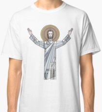 Touchdown Jesus Classic T-Shirt