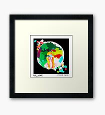 Poker Face Framed Print
