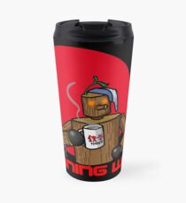 Good Morning Wood!!! Travel Mug