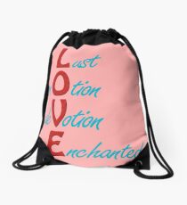 Love Drawstring Bag