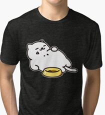Camiseta de tejido mixto Neko atsume - Tubbs cat