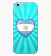 Argentinian Heart Flag iPhone Case