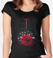 Ballad of a Fallen Cowboy Women's Fitted Scoop T-Shirt