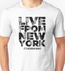 Live From New York, It's Saturday Night - Saturday Night Live Unisex T-Shirt