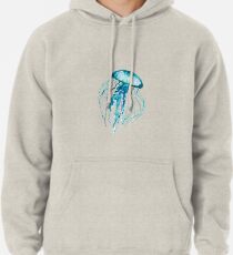 Sudadera con capucha Medusa acuarela