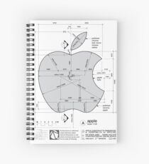Apple Construction Dimensions Spiral Notebook