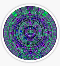 Psychedelic Mayan Calendar Sticker
