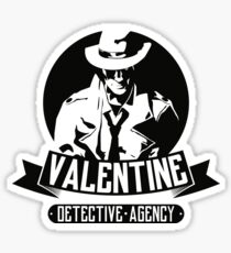 Valentine Detective Agency Sticker