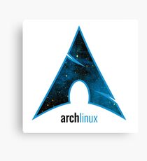 Arch Linux Canvas Print