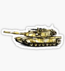 M1 Abrams Main Battle Tank Sticker